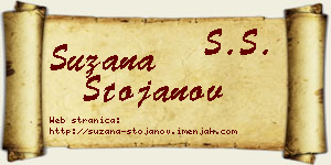 Suzana Stojanov vizit kartica